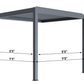 Altis Manual LED Pergola Kit