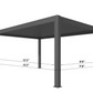 Altis Manual LED Pergola Kit