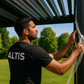 aluminium pergola louvered, pergola, retractable roof pergola, retractable roof pergola kit​, louvered roof pergola, aluminum pergola with retractable roof, automatic pergola roof