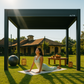 aluminium pergola louvered, pergola, retractable roof pergola, retractable roof pergola kit​, louvered roof pergola, aluminum pergola with retractable roof, automatic pergola roof