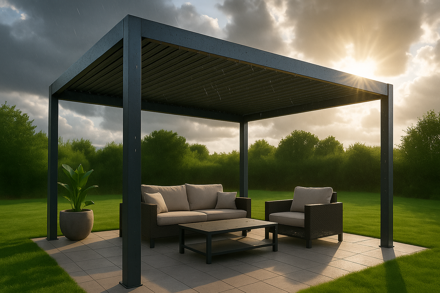 Aluminium Pergola, Retractable Pergola, Aluminium Louvered Pergola, Pergola for roof, Pergola for garden