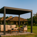 Pergola For Terrace In Delhi NCR, Altis Motorized Pergola, aluminium pergola louvered, pergola, retractable roof pergola, retractable roof pergola kit​, louvered roof pergola, aluminum pergola with retractable roof, automatic pergola roof, pergola with led lights, aluminium pergola for garden, manual louvered pergola, aluminium pergola system, outdoor pergola kit,terrace pergola,garden pergola,adjustable louvered roof,pergola with LED lighting